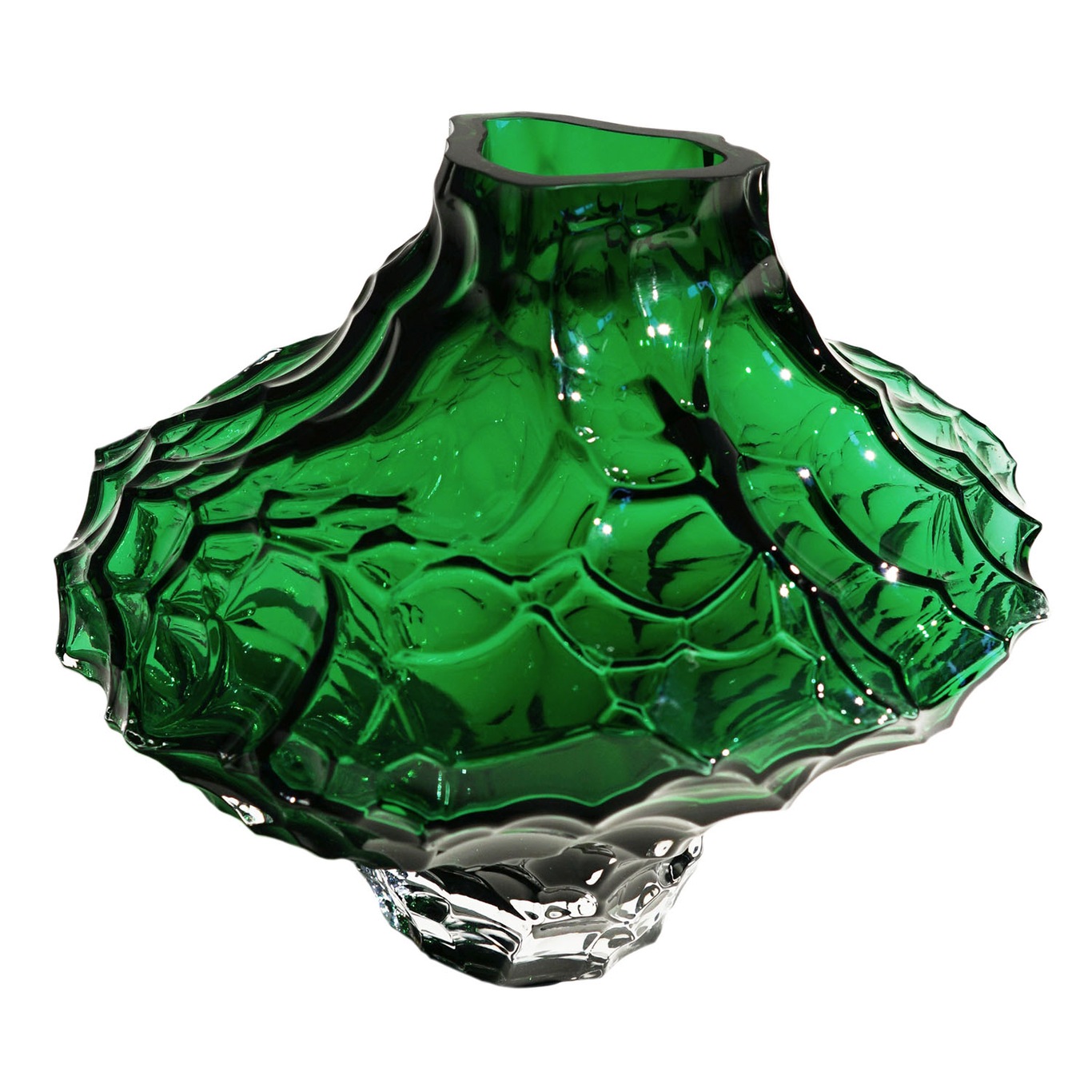 Canyon Vase 23 cm, Green