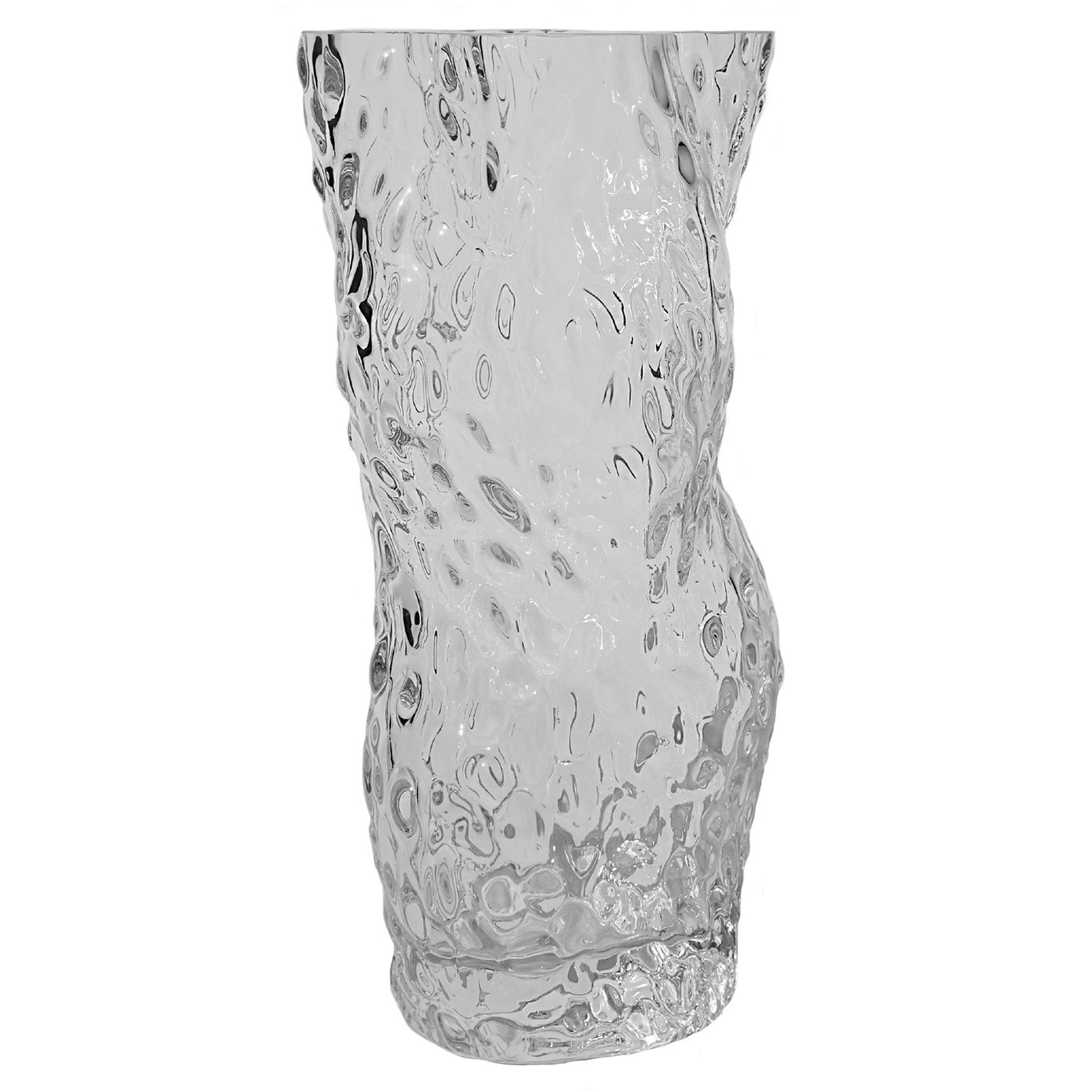 Ostrea Vase 30 cm, Clear