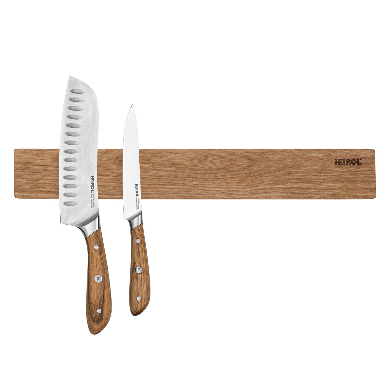 Woody Knife Strip Magnetic Oak 40x5.5 cm