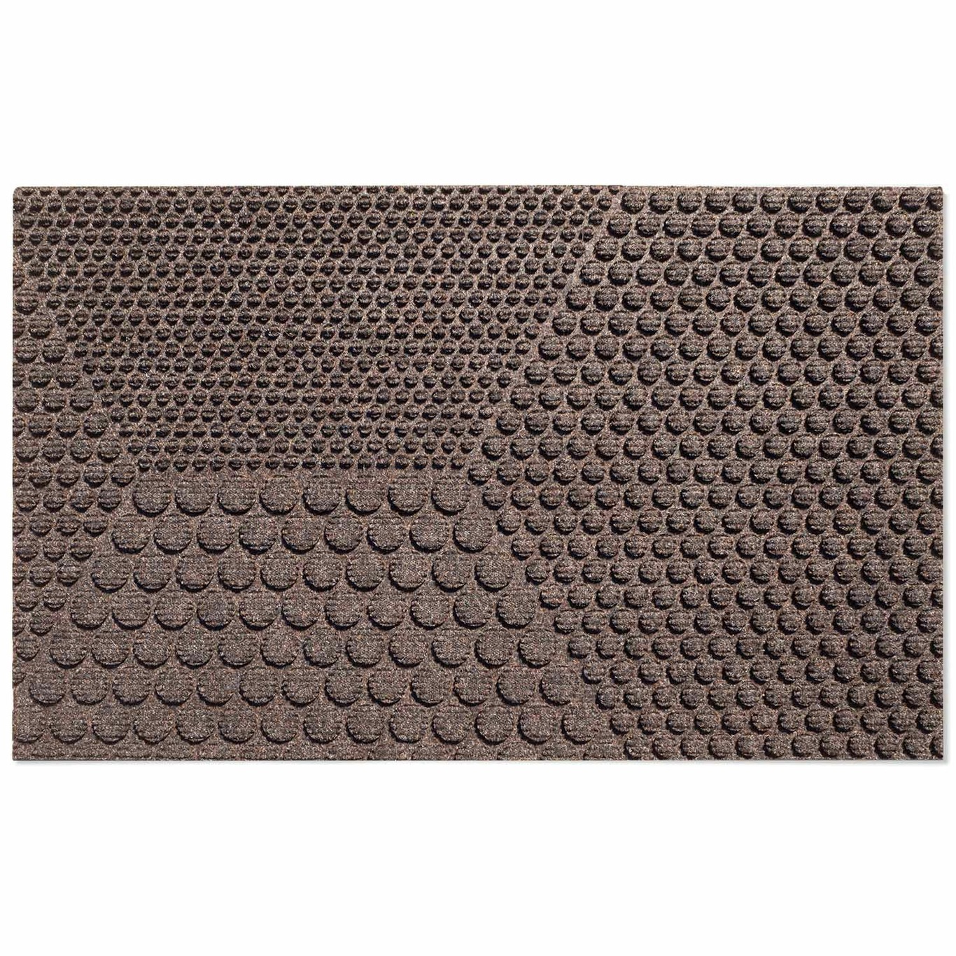 Hex Door Mat Soil, 45x75 cm
