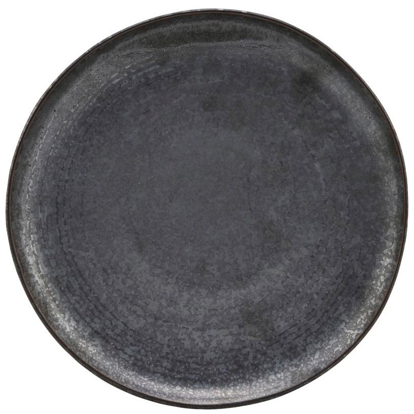 Pion Plate 21,5 cm, Black / Brown
