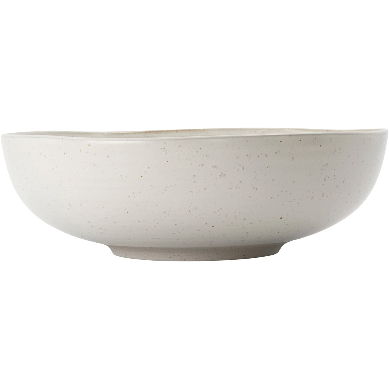 Pion Serving Bowl 22 cm, Grey / White