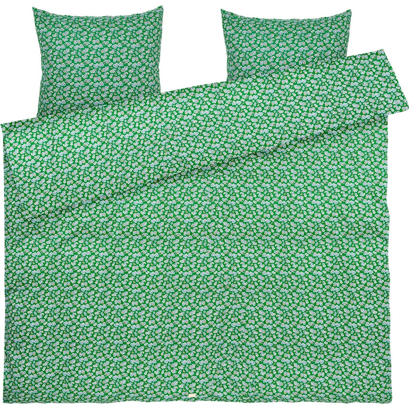 Pleasantly Bed Set 200x220 + 60x63 cm, Green