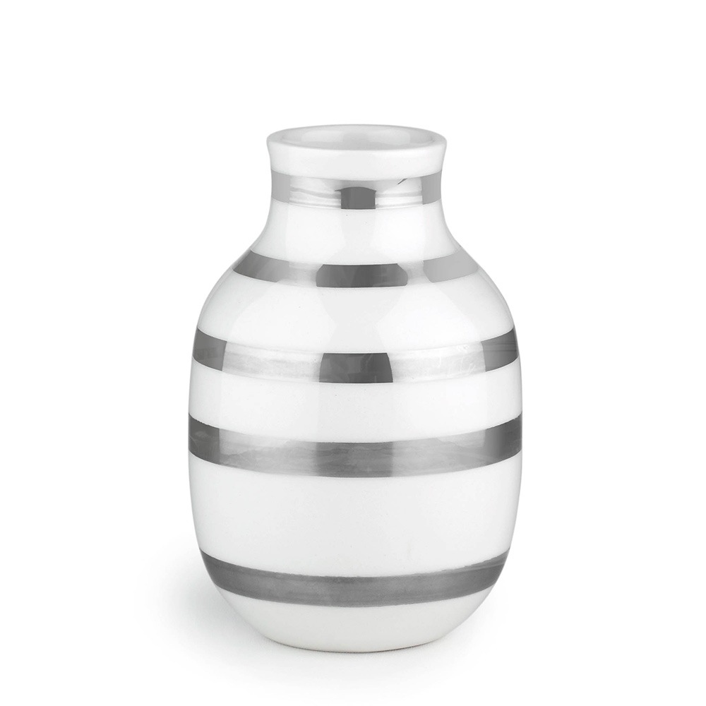 Omaggio Vase 12,5 cm, Silver
