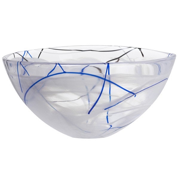 Contrast Bowl 350 mm,  White