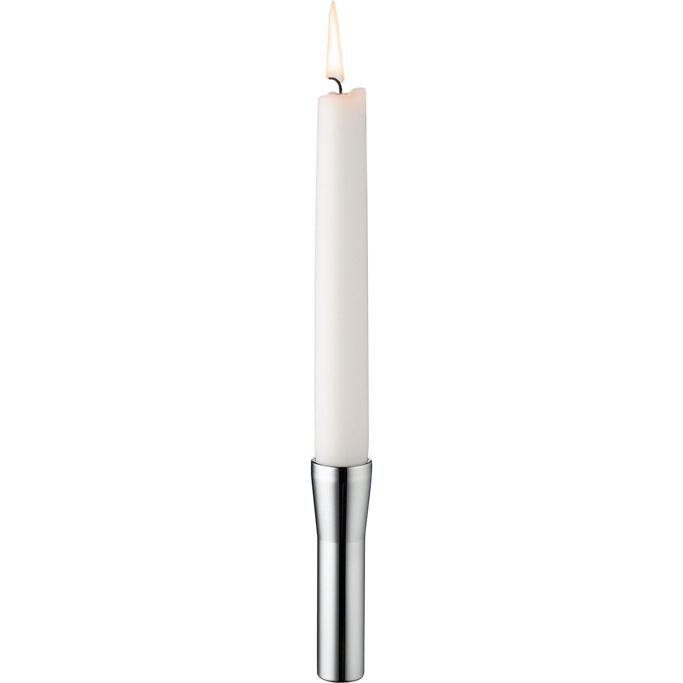 Lind Curve Single Candlestick Composable Chrome