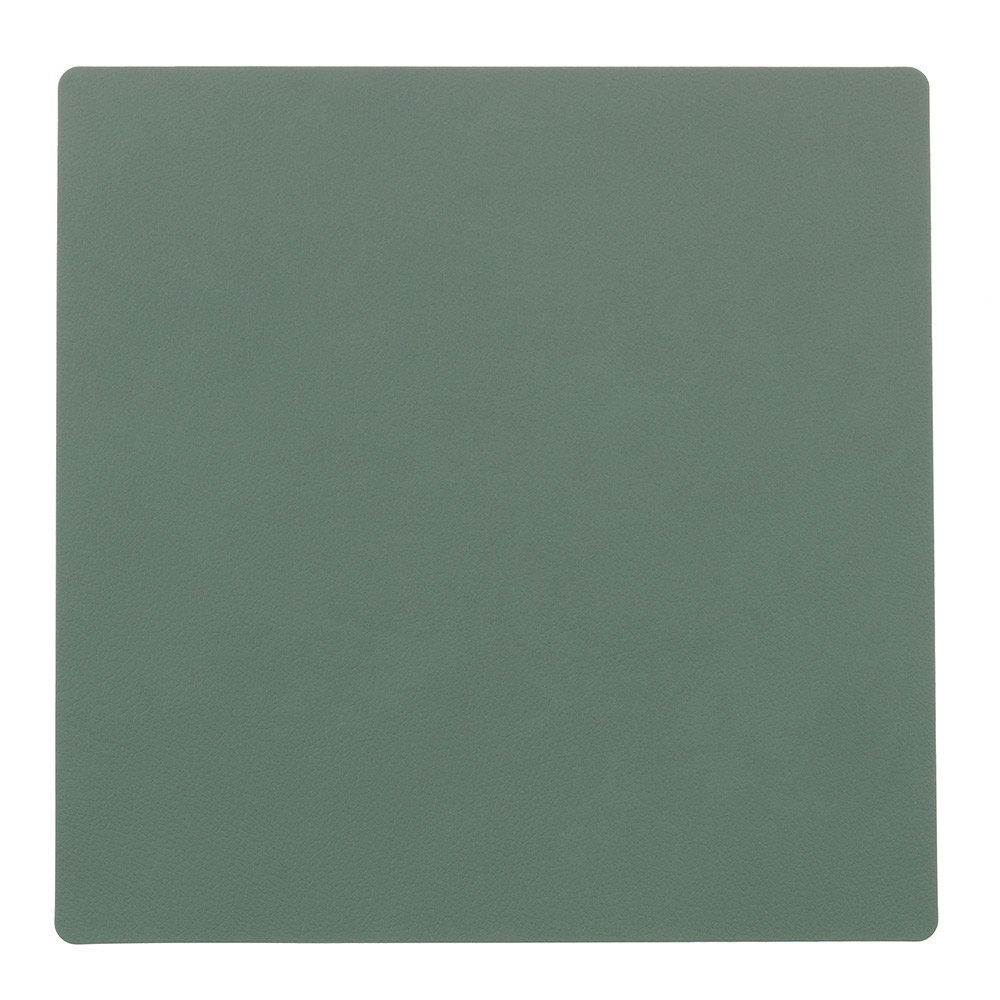 Square Glass Mat Nupo 10x10 cm, Pastel Green