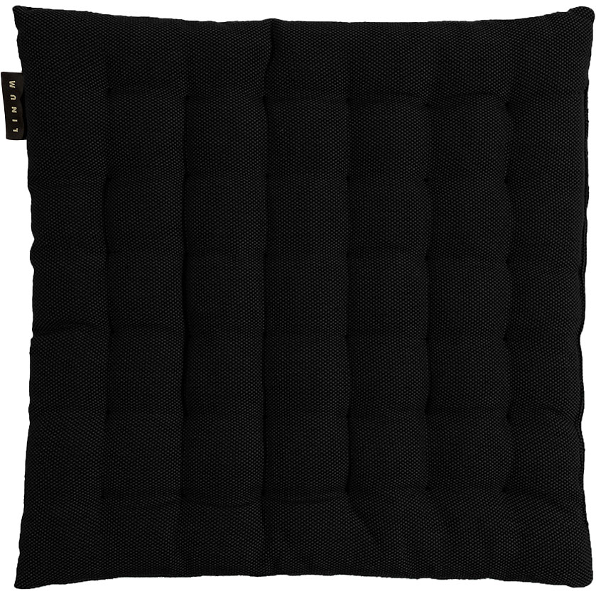 Pepper Seat Cushion 40x40 cm, Black