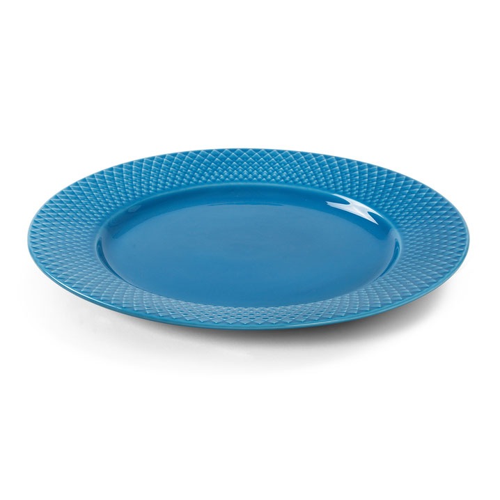 Rhombe Color Dinner Plate Ø27 cm, Blue