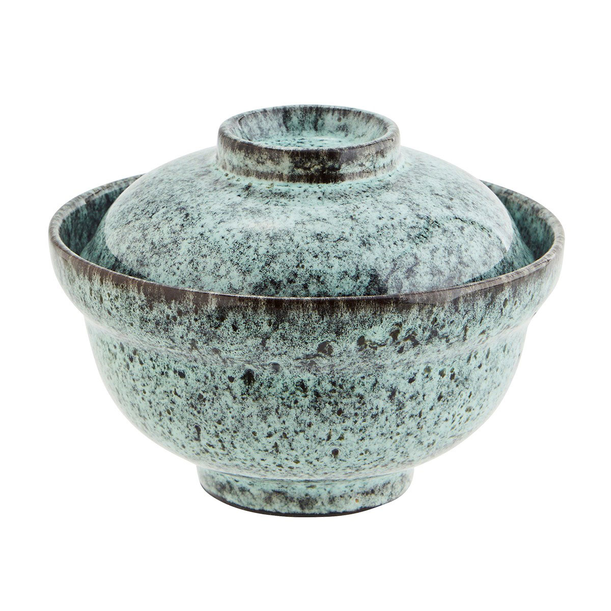 Bowl With Lid 35 cl, Petrol Green