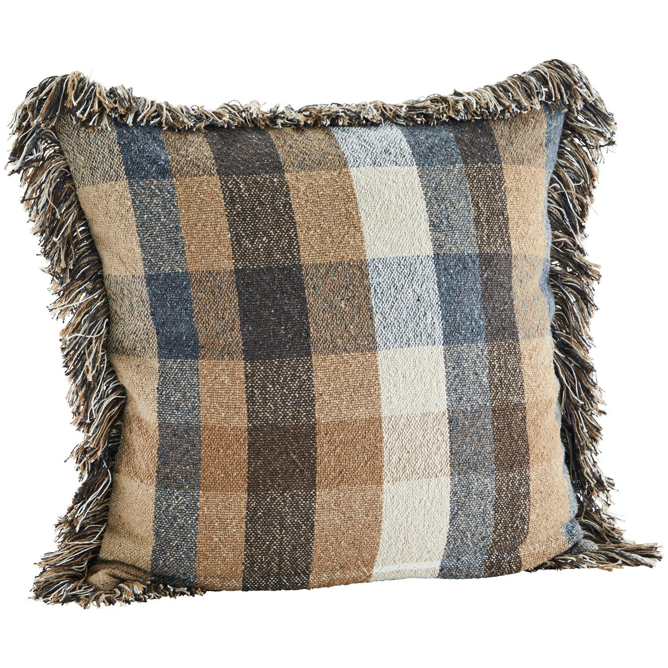 Cushion Cover Recycled Cotton 60x60 cm, Camel