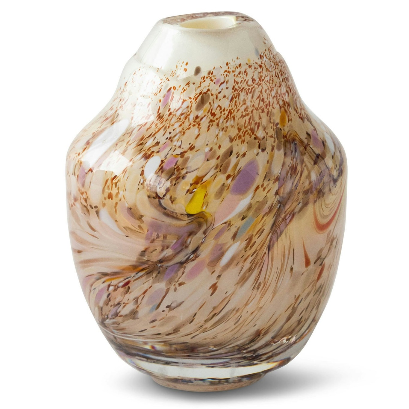 Unik Vase Brown 17 cm