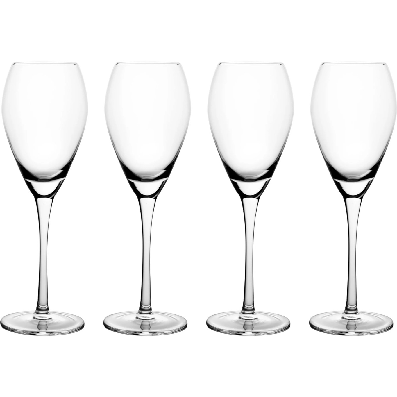 Champagne Glass 16 cl Clear, 4-pack
