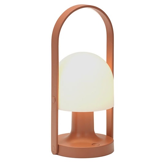 FollowMe Table Lamp Portable, Terracotta