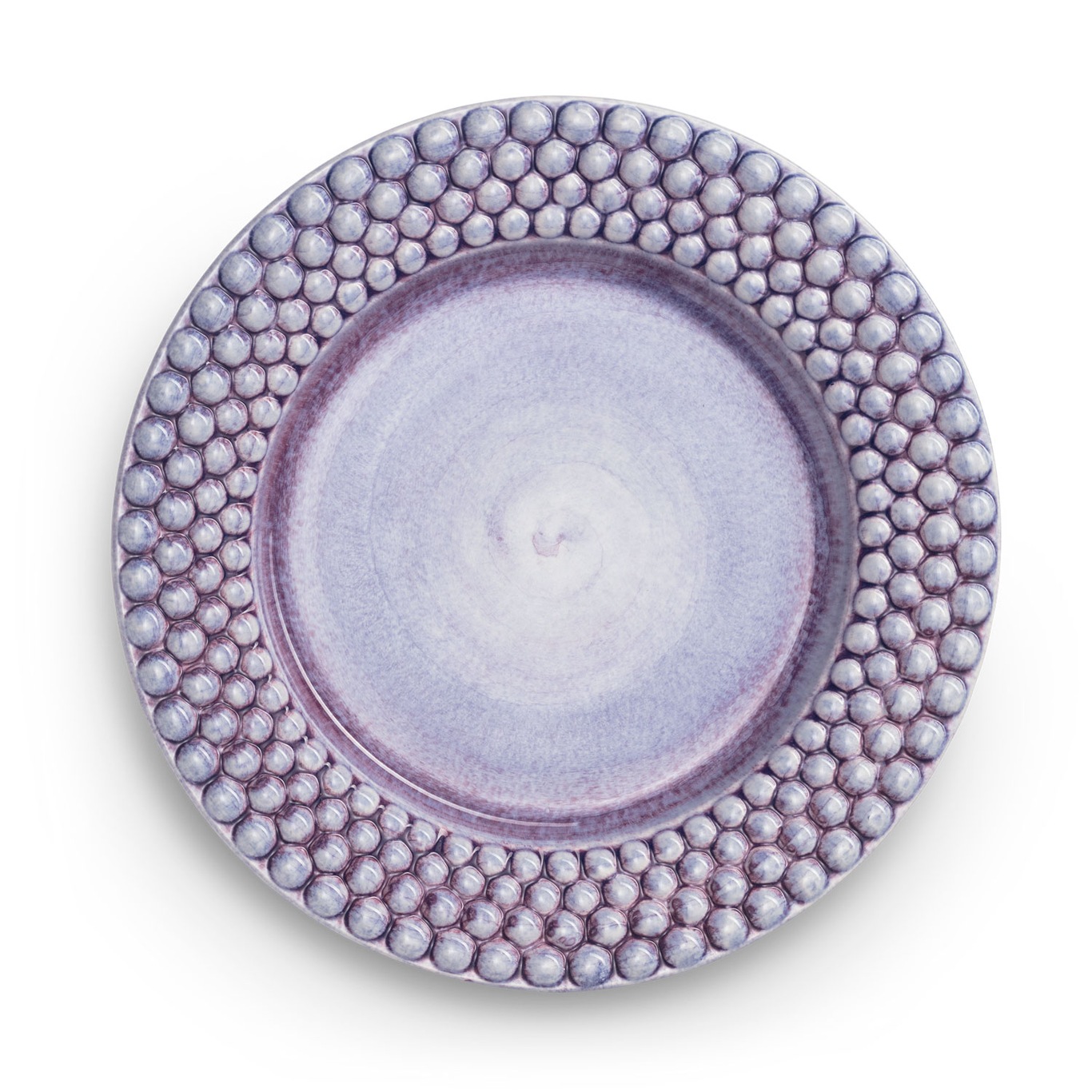 Bubbles Plate 28 cm, Purple