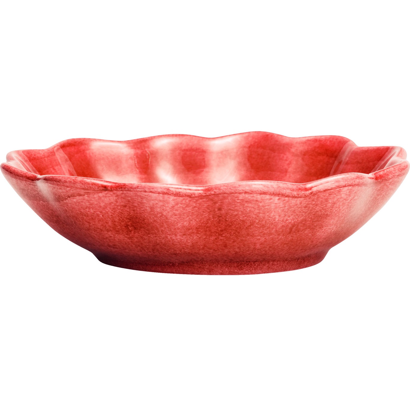 Oyster Bowl Limited Edition 16x18 cm, Red