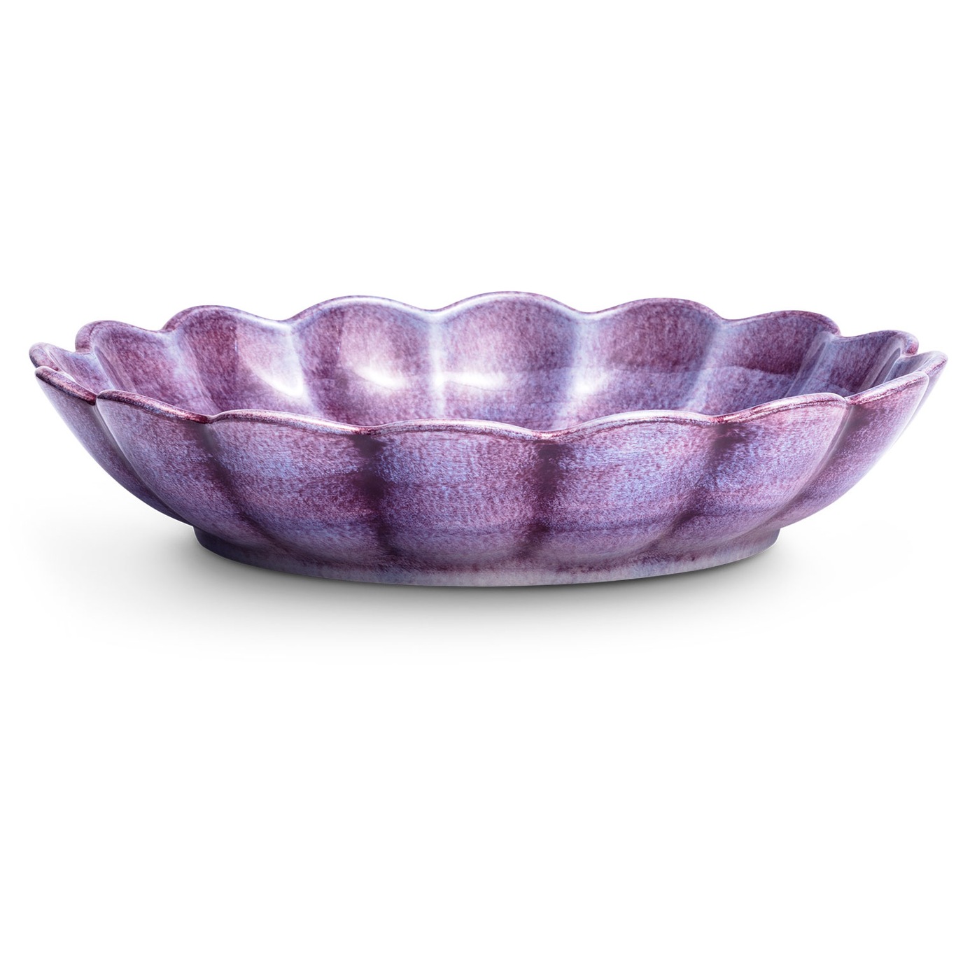 Oyster Bowl 24 cm, Purple