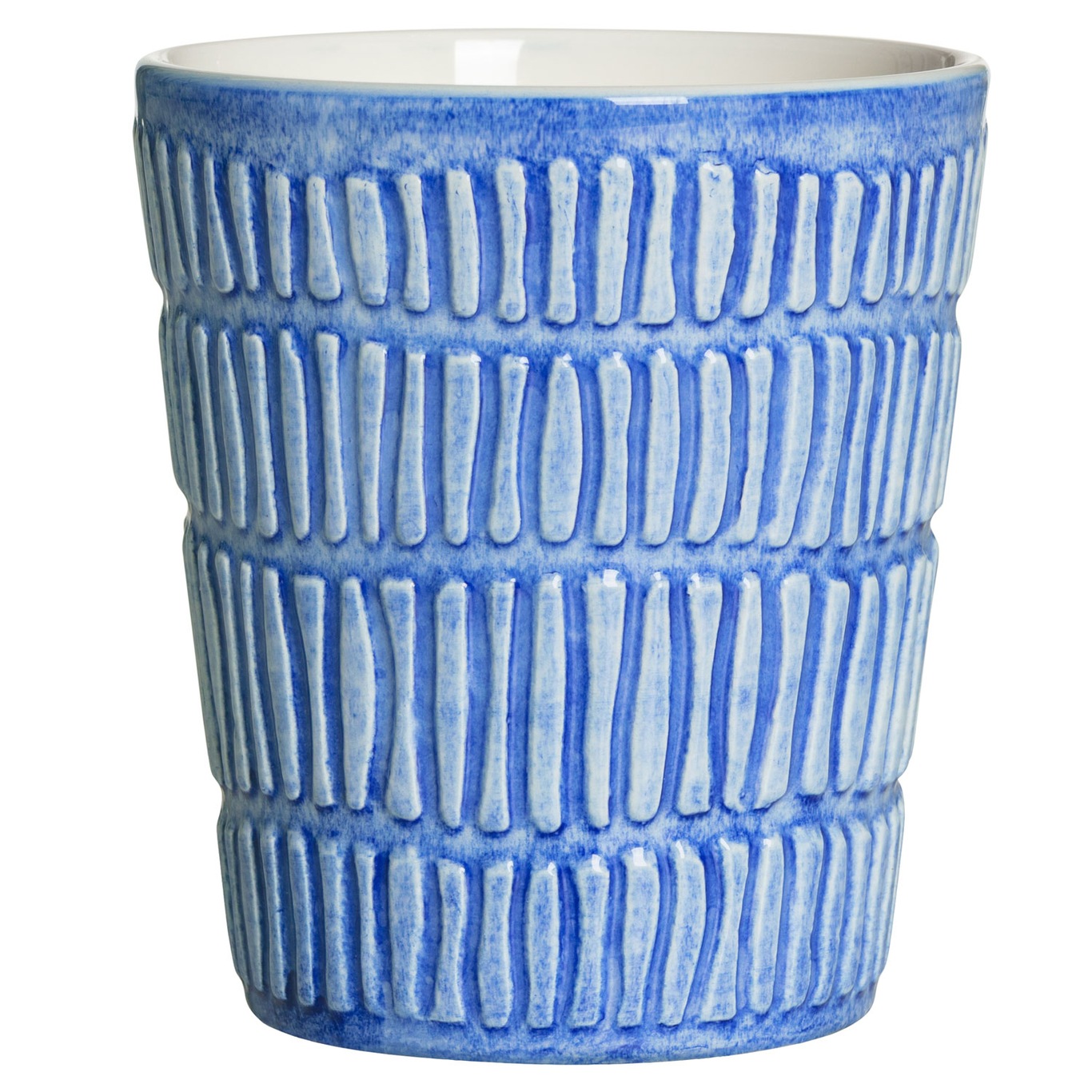 Stripes Mug 30 cl, Light blue 