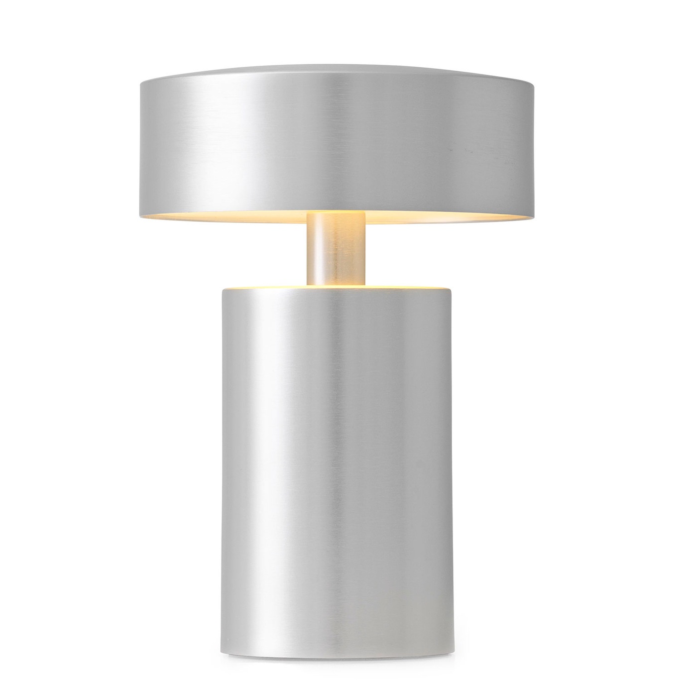 Column Table Lamp Portable Ø12 cm, Aluminium