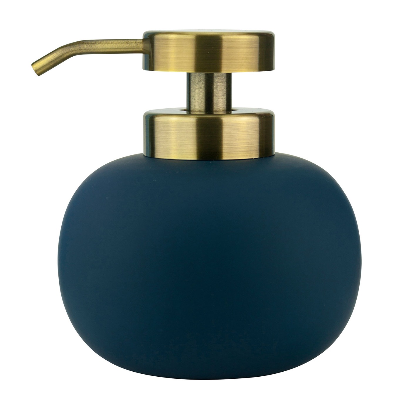Lotus Soap Dispenser Low, Midnight Blue