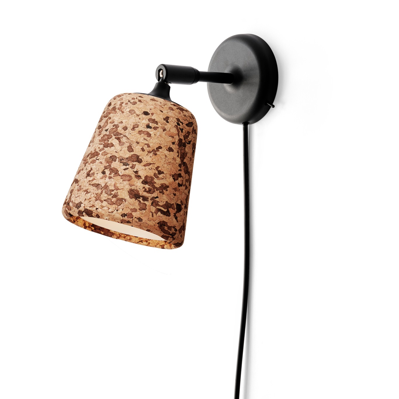 Material Wall Lamp, Mixed Cork