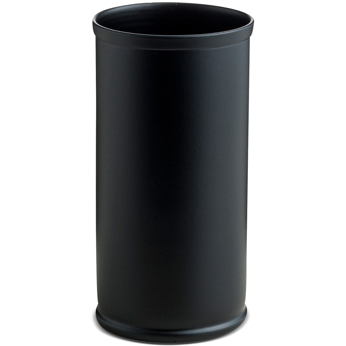 Genuine vase, small black