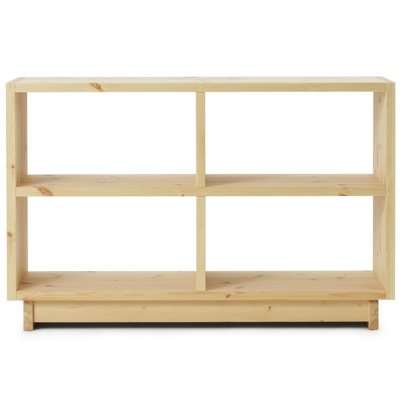 Plank Bookcase Pinewood, Medium