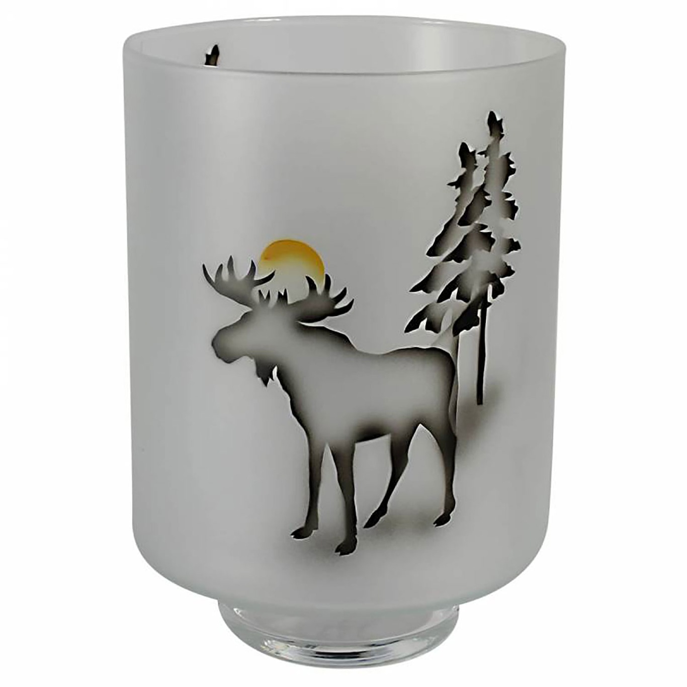 Candle Holder Moose, 21 cm