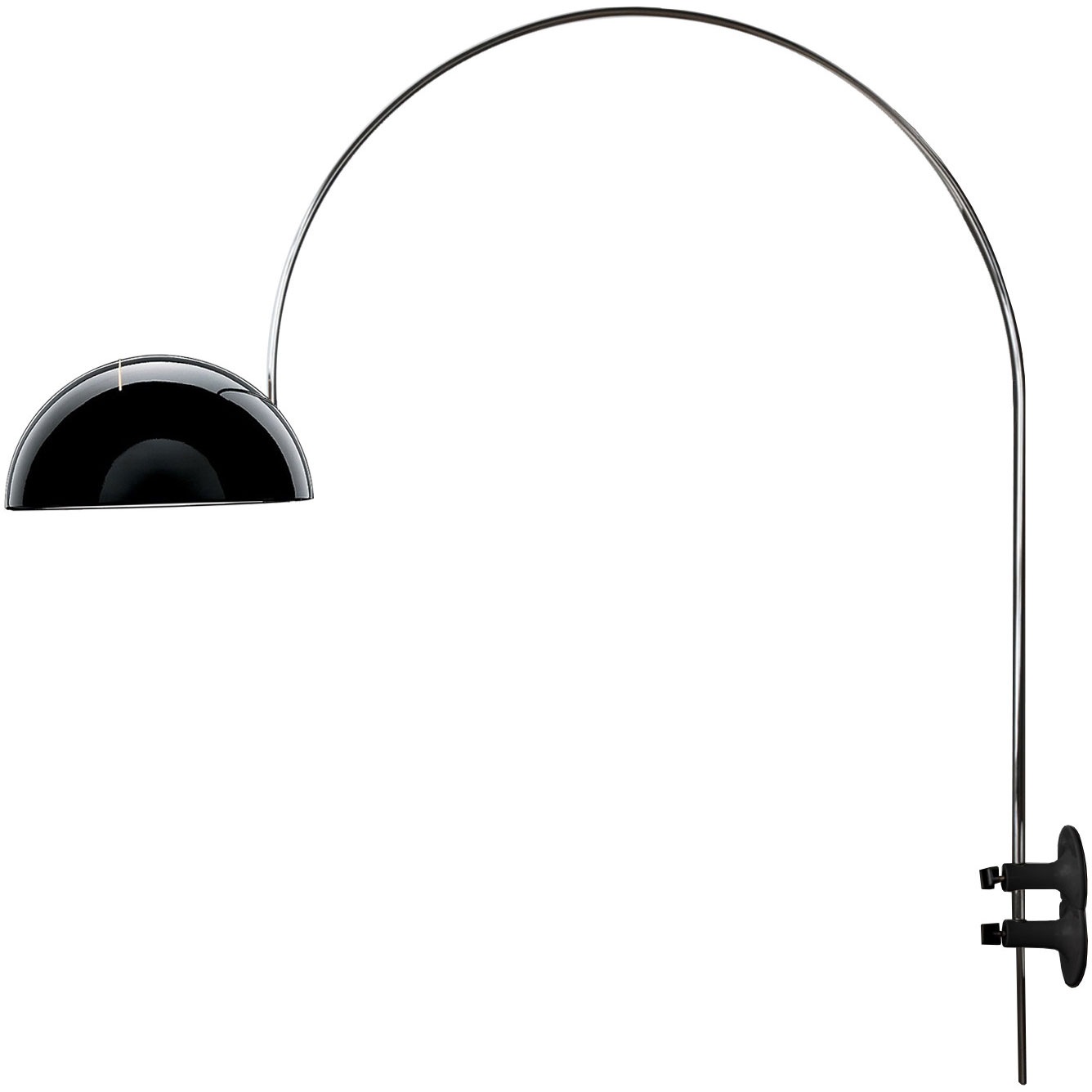 Coupé 1159R Wall Lamp, Black