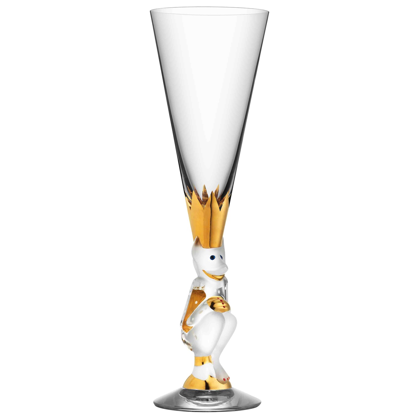 Nobel The Sparkling Devil Champagne Glass 19 cl, Clear