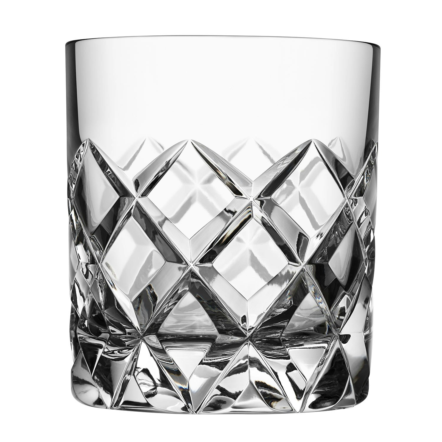 Peak Double Old Fashioned Whiskey Glass 34 cl, 4-Pack - Orrefors