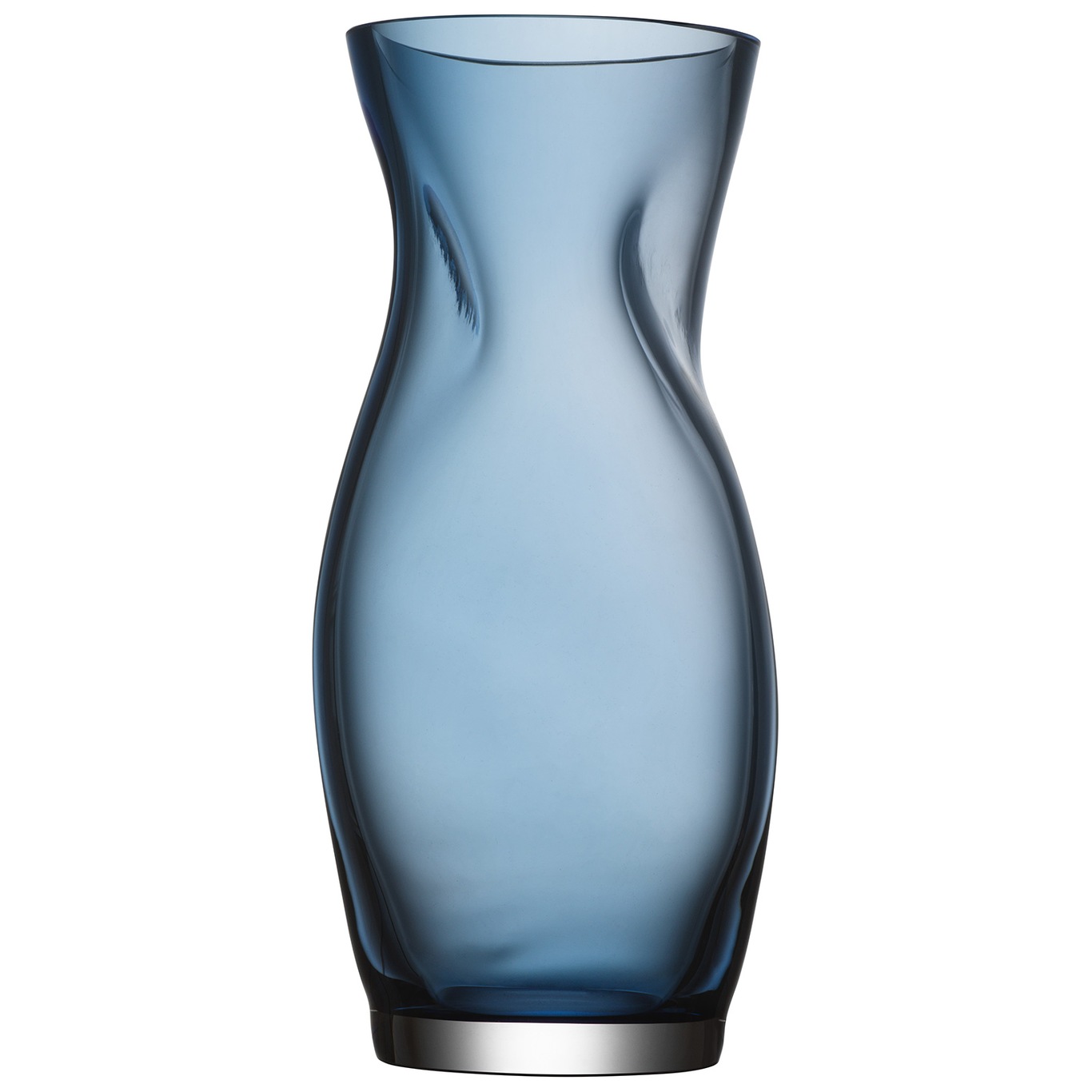 Squeeze Vase 23 cm, Blue