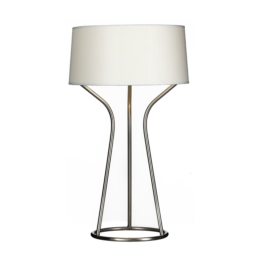 Aria Lamp (table) Stainless steel/white