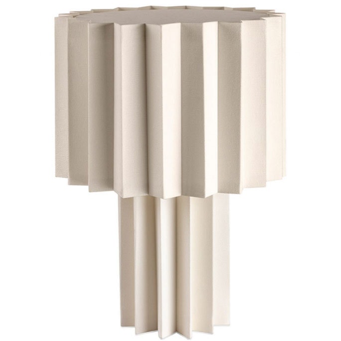 Plissé White Edition Table Lamp