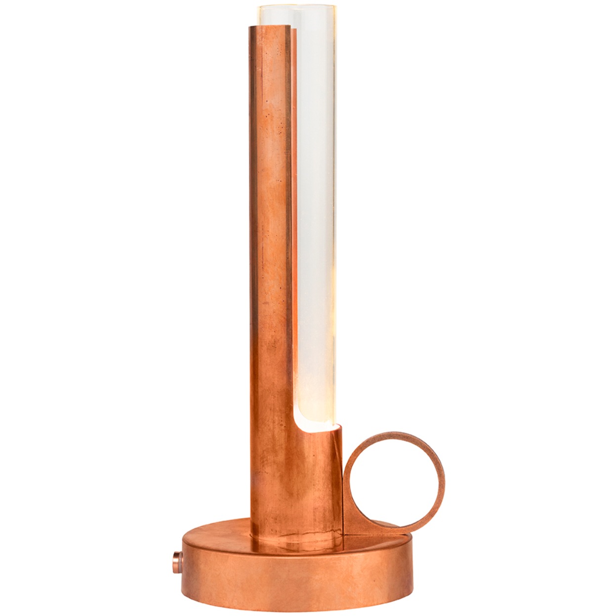 Visir Table Lamp, Raw copper