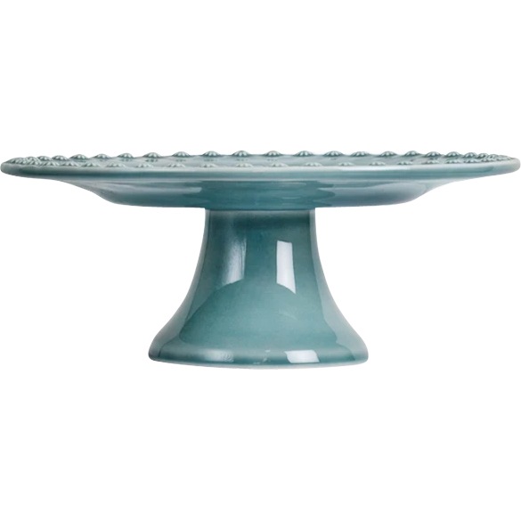 Daisy Cake Stand 35 cm, Cement