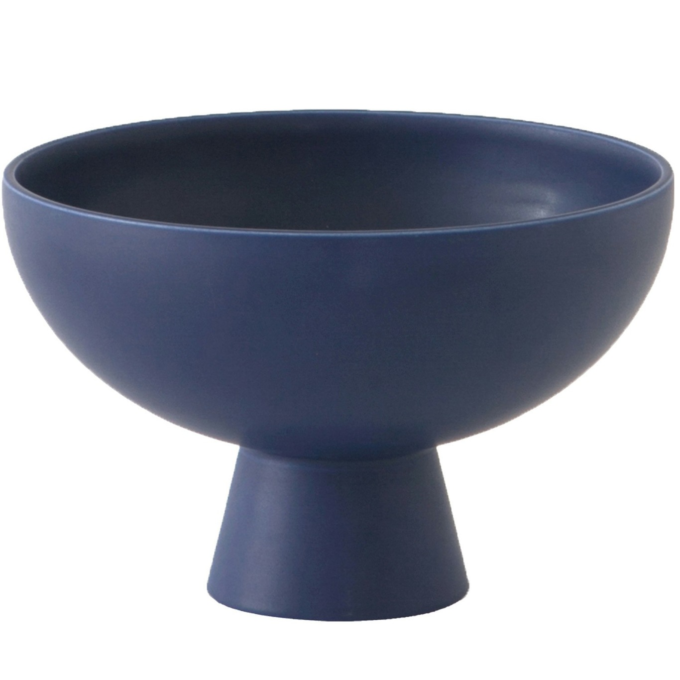 Strøm Bowl With Foot Ø19 cm, Blue