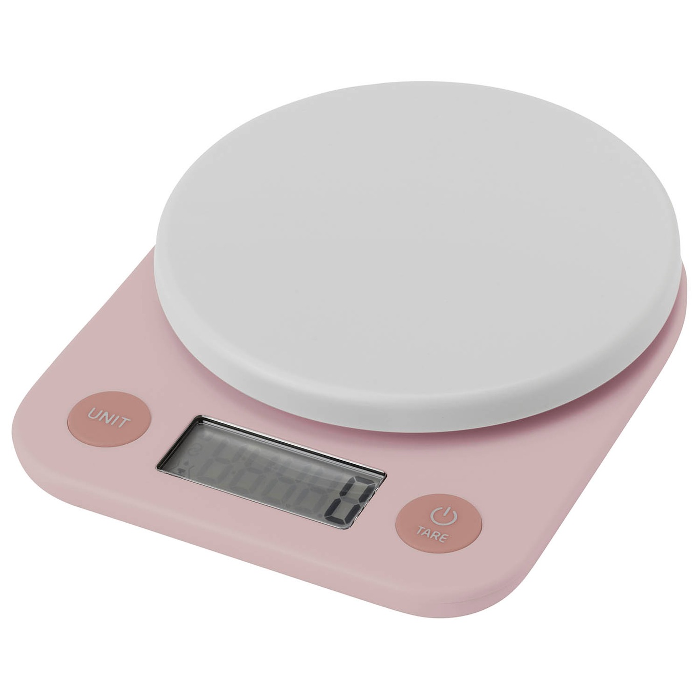 Foodie Kitchen Scale, Light Pink