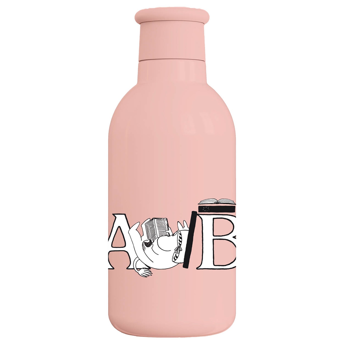 Moomin ABC Thermos Bottle 50 cl, Salmon