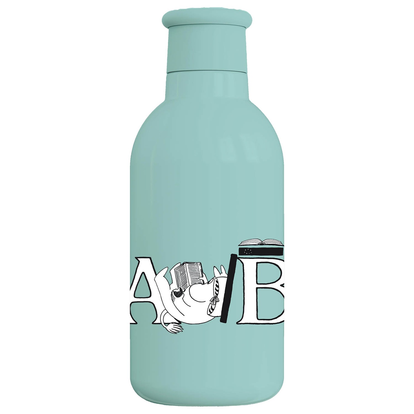 Moomin ABC Thermos Bottle 50 cl, Turquoise