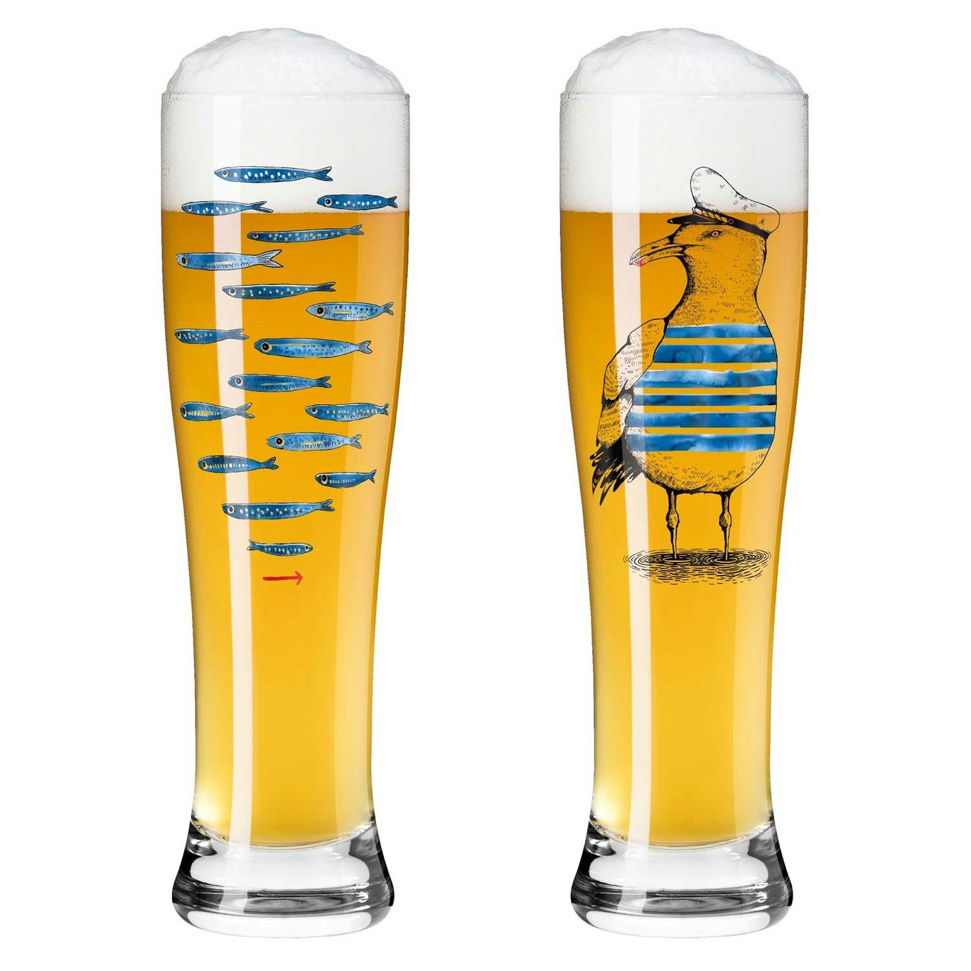 Brauchzeit Beer Glass 2-pack, #13 & 14