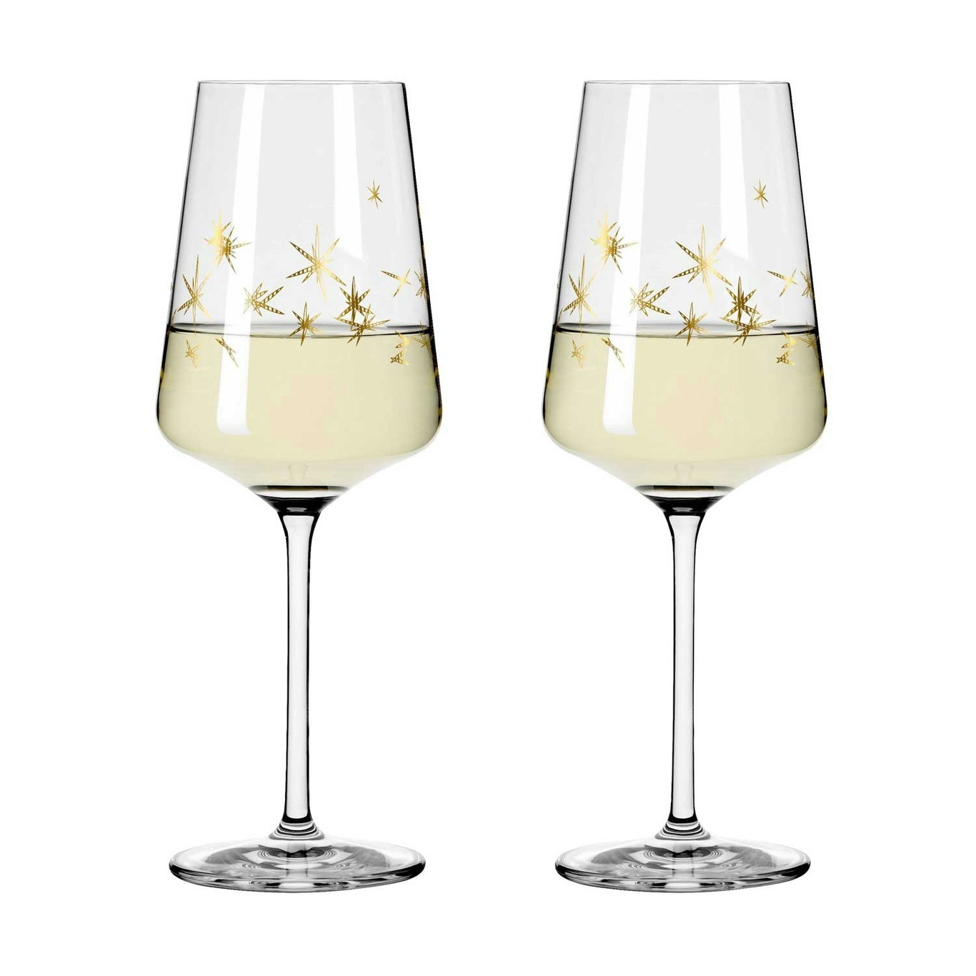 Celebration Deluxe White Wine Glass Stars 2-pack, 40 cl