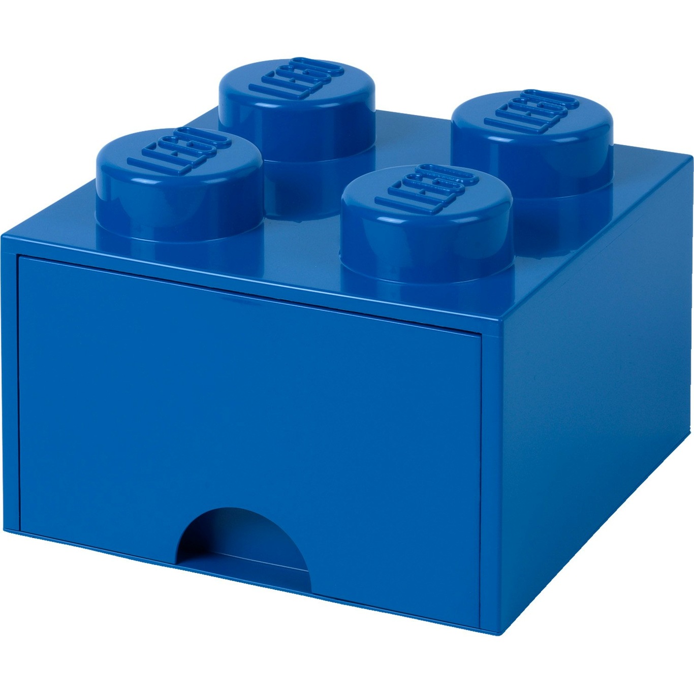 LEGO® Storage With Drawer 4 Knobs, Blue