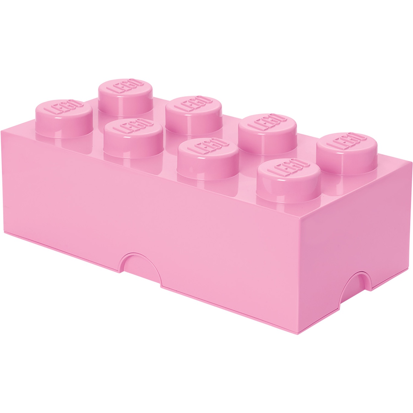 LEGO® Storage Box 8 Knobs, Light Purple