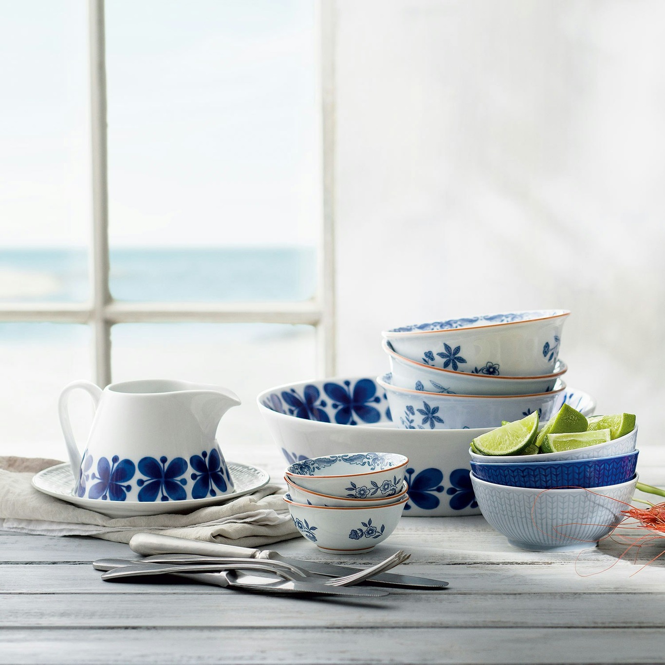 Cook & Serve Ovenproof Bowl Large, Blue - RIG-TIG @ RoyalDesign