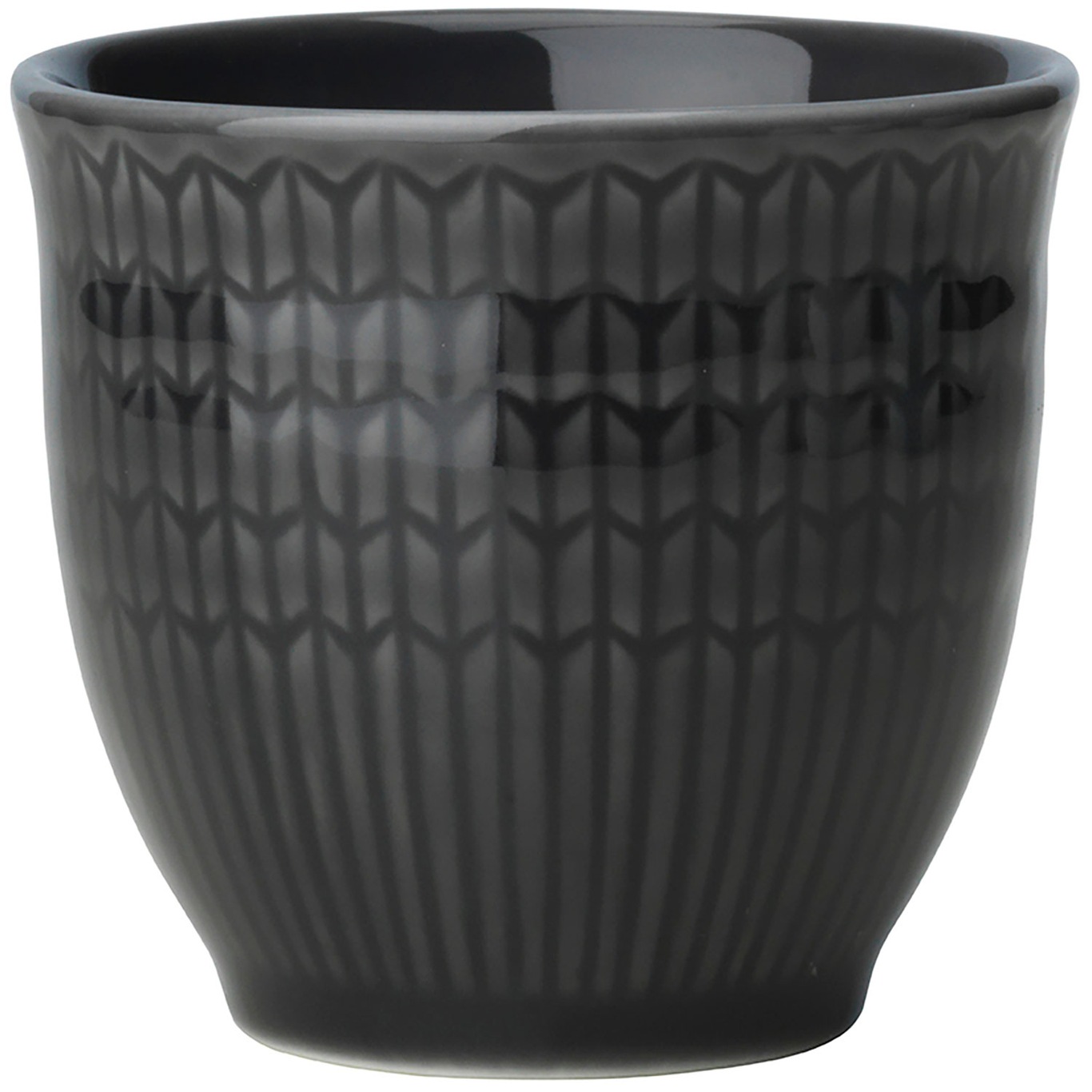 Swedish Grace Egg Cup 4 cl, Stone (Dark Grey)