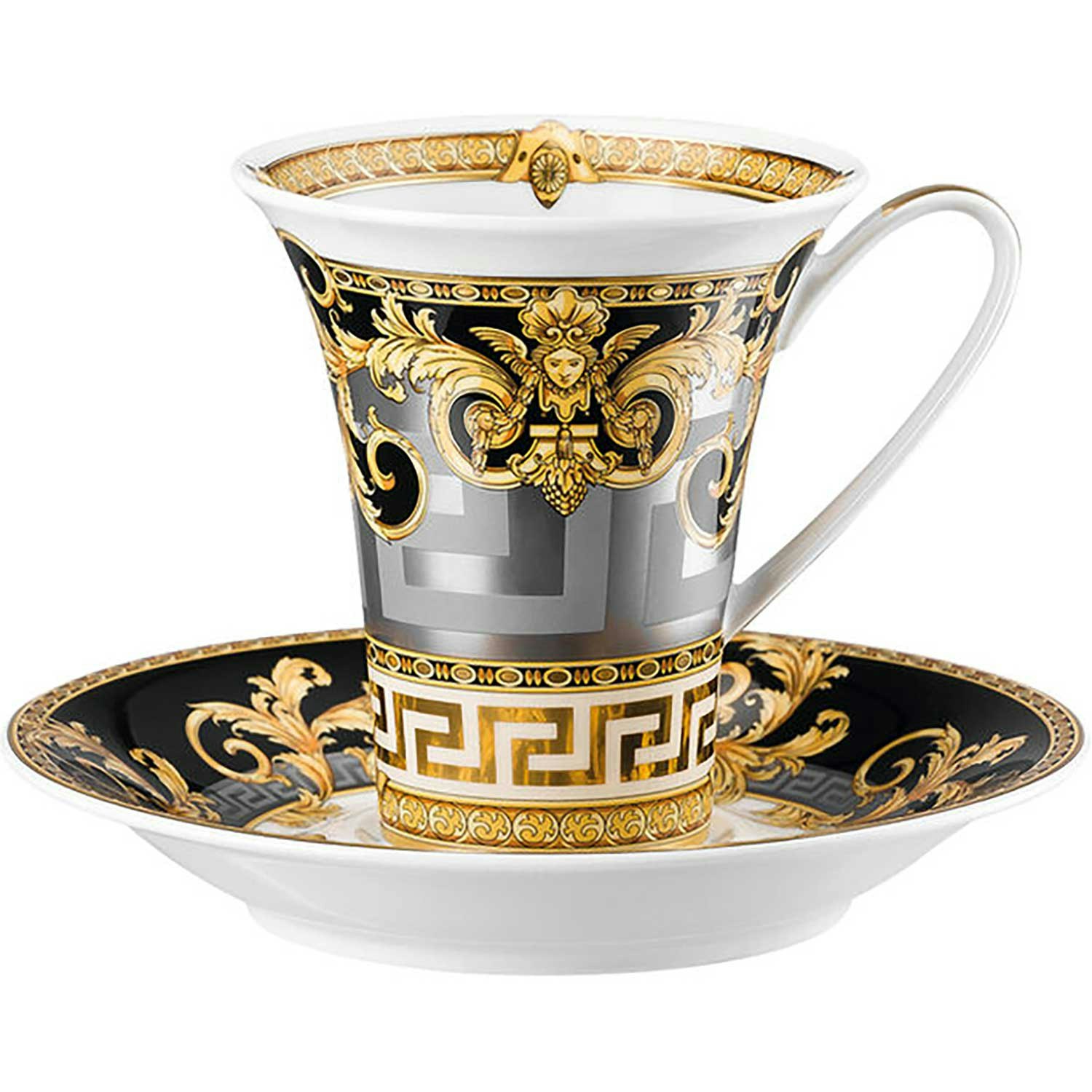 Swedish Grace Gala Tea Cup & Saucer, 45 cl - Rörstrand @ RoyalDesign