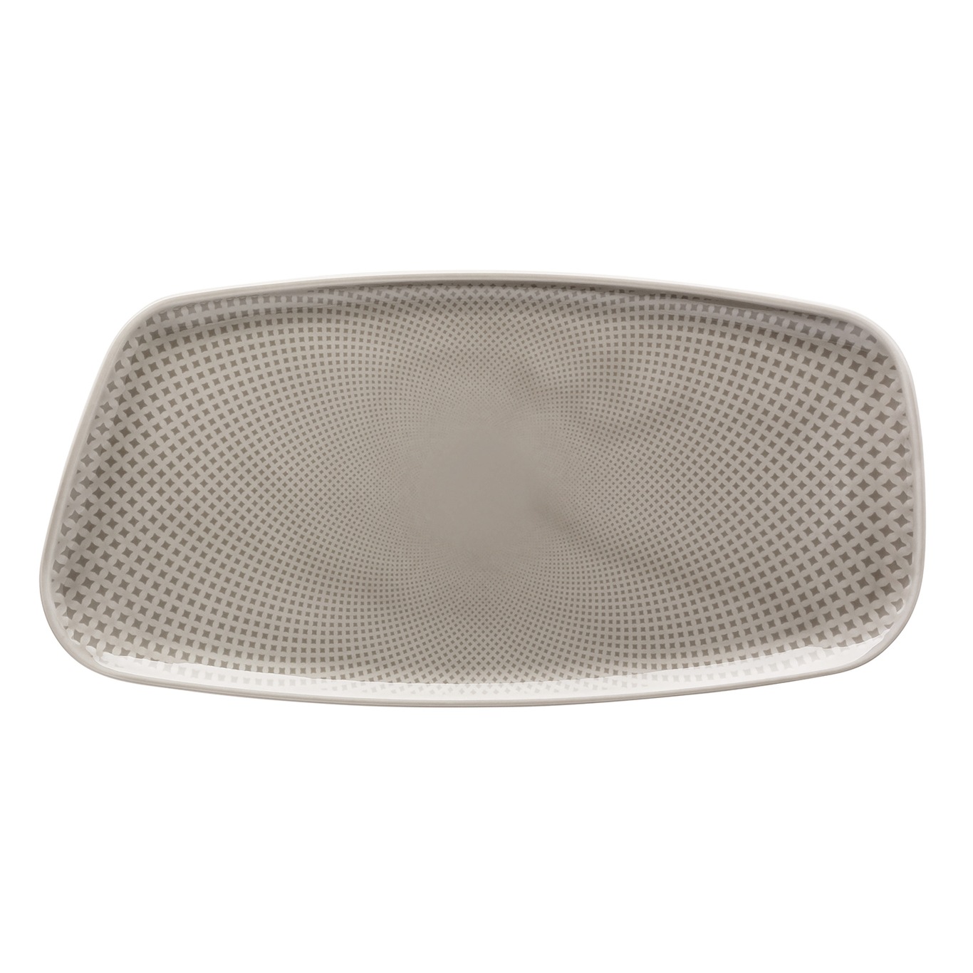 pea Platter 15x30 cm, Pearl Grey