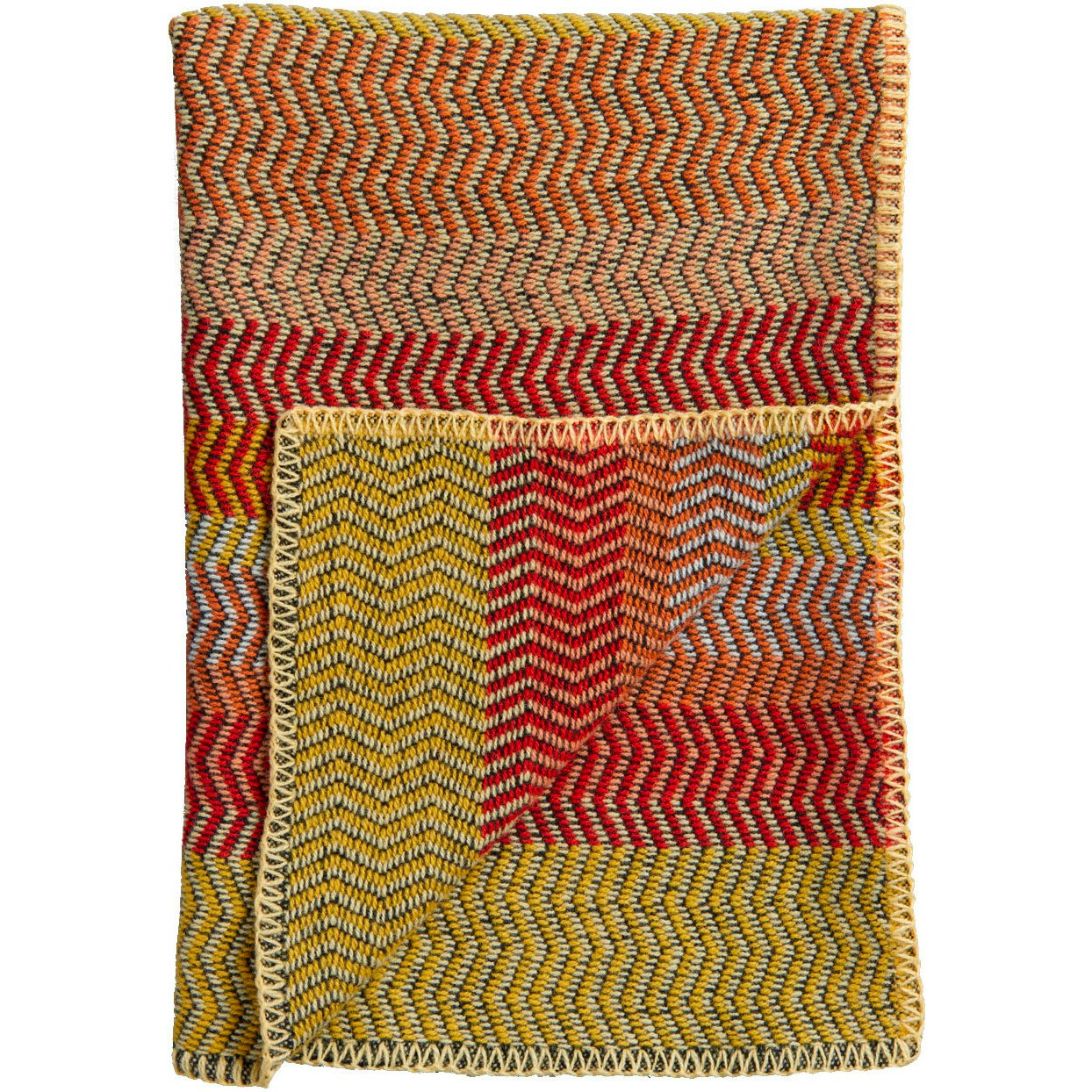 Fri Wool Plaid 150x200 cm, Summer Red