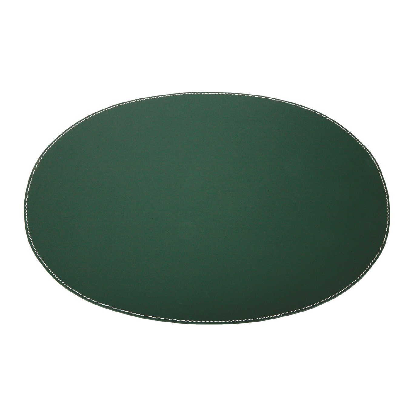 Placemat Oval 35x48cm, Dark Green